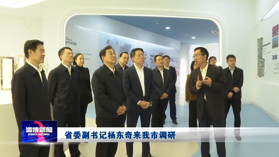 省委副書記楊東奇蒞臨公司調(diào)研指導