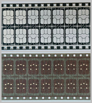 單界面鍍鈀智能卡載帶